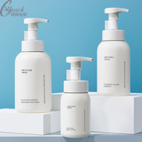 Nouveau lavage des mains savon liquide blanc grande capacité 500ml shampooing nettoyant pour le visage en plastique Pe mousse pompe bouteille emballage en Stock