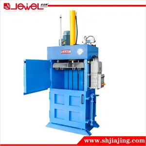 recycling hydraulic baler machine for garbage rubbish scrap paper scrap plastic leather waste compactor
