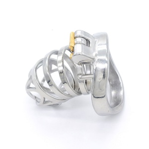 Jaula de Castidad Masculina Larga, Pulida a Mano, Resistente, con Bloqueo para Pene, BDSM, Retrasa la Eyaculación, para Hombres, Venta al Por Mayor - Product Image 6