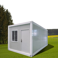 Maison préfabriquée modulaire de 20 pieds, à assembler rapidement, conteneur détachable, dortoir, appartement