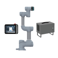 Robot de Soldadura PLC de Bajo Consumo Energético, Brazo Robótico de Soldadura por Arco Eficiente, Carga Útil de 3 kg, 6 Grados de Libertad para Trabajos Pequeños