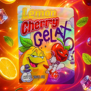 Sacs d'emballage alimentaire en plastique refermables personnalisés avec fermeture éclair, en aluminium, à fond plat, anti-odeur, sacs Mylar 3,5 microns - Product Image 2