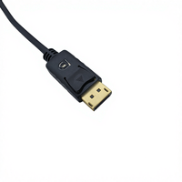 COMTON Good DisplayPort ke DVI kabel konverter steker pria ke wanita Dp perempuan ke Dvi pria adaptor untuk Monitor tampilan proyektor