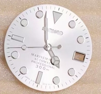 Accessoires de modification pour cadran Seiko NH35/36 de 28,5 mm avec aiguilles, accessoires de montre lumineux pour Seiko Mod