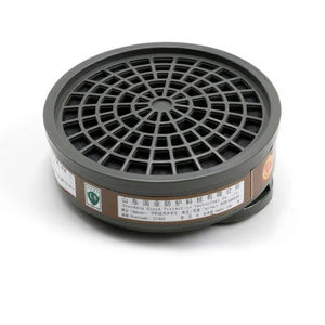 หน้ากากป้องกันแก๊ส TPE แบบใช้แล้วทิ้งคุณภาพสูงสำหรับพ่นสีสเปรย์กำจัดแมลงหน้ากากช่วยหายใจควันฟอร์มาลดีไฮด์พร้อมคลิปหนีบจมูกแบบปรับได้ - Product Image 6