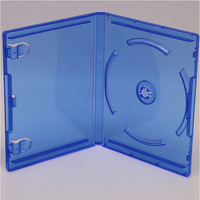 PS5 PS4 en stock pour boîtier de disque unique compatible, emballage bleu, matériau PP