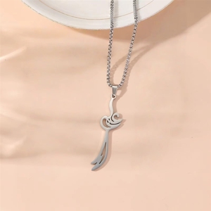Collana con Ciondolo a Forma di Spada Scimitar Zulfiqar Semplice, Ispirata all'Islam Arabo Shi'ite, in Acciaio Inossidabile, Gioielli di Moda, Vendita all'Ingrosso - Product Image 2