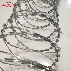 Fil barbelé en acier galvanisé à chaud, bobine de 12 m, anti-escalade, avec clip, outil pour échantillons, vente en gros - Product Image 4