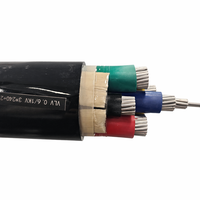 Direkt vom Hersteller: Aluminium-Leiter XLPE-Isoliert PVC-Ummantelt 0,6/1kV Stromkabel für Energieverteilung und Ländliche Elektrifizierung