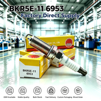 Venta Directa de Fábrica Yipei, Bujías de Iridio para Motocicleta de Alta Calidad OEM para Mazda, MITSUBISHI, HYUNDAI / KIA Bkr5e-11 6953