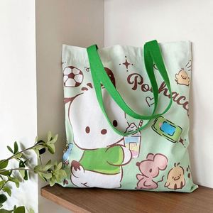Sac fourre-tout en toile de coton imprimé sur mesure, petites et grandes tailles, avec logo personnalisé pour cadeaux - Product Image 4