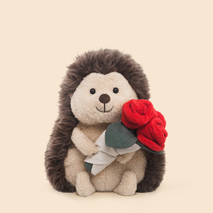 Jooki tăng <span class=keywords><strong>HEDGEHOG</strong></span> đồ chơi sang trọng thiết kế mới dễ thương unisex Thú nhồi bông Lovey món quà tùy chỉnh - Product Image 1
