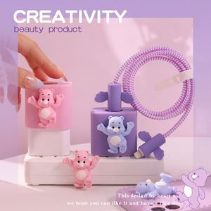 <span class=keywords><strong>Custodia</strong></span> protettiva per cavo dati simpatico orso adatta per caricabatterie <span class=keywords><strong>Apple</strong></span> custodie per caricabatterie per telefono cellulare da 20W per <span class=keywords><strong>IPhone</strong></span> <span class=keywords><strong>11</strong></span> - Product Image 4