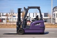 Chariot élévateur électrique à bras télescopique Solreign CPD, capacité 3,5T, hauteur de levage 6m, batterie lithium-ion, certifié CE