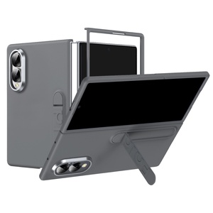 Étui de téléphone portable mat tendance pour Samsung Z Fold 8 Ultra 7 6 5 4 3 avec support à bande, protection d'écran avant, coque rigide antichoc - Product Image 1