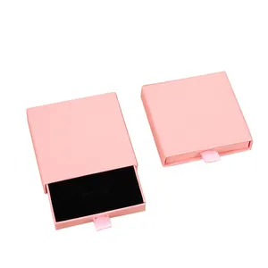 Imballaggio rosa moderno del contenitore di gioielli della scatola dell'organizzatore dei gioielli del regalo del modello del fiore su ordinazione all'ingrosso