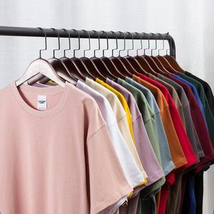T-shirt personnalisé de haute qualité en coton 100% 280 g/m², t-shirt lourd de luxe à épaules tombantes uni pour hommes - Product Image 1