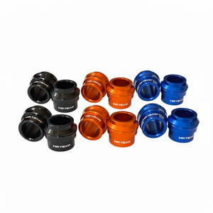 Para Honda CRF 450RX 17-25 espaciadores de rueda espaciadores delanteros rojos parte - Product Image 1