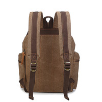 Sac à dos en toile pour homme, style européen et américain, tendance décontracté, pour ordinateur portable et étudiant, vente directe usine, commerce extérieur, léger