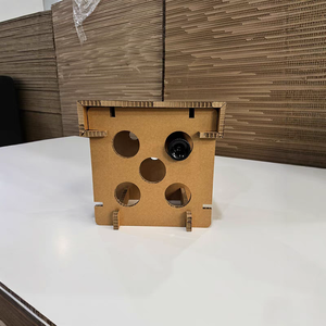 Hiện đại thân thiện với môi có thể gập lại dọc sàn đứng Tabletop hiển thị đứng các tông sóng với thiết kế thời trang - Product Image 4