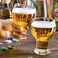 Verres à bière Pilsner personnalisés en gros – Tasses à vin et à bière transparentes, style artisanal, pour le football