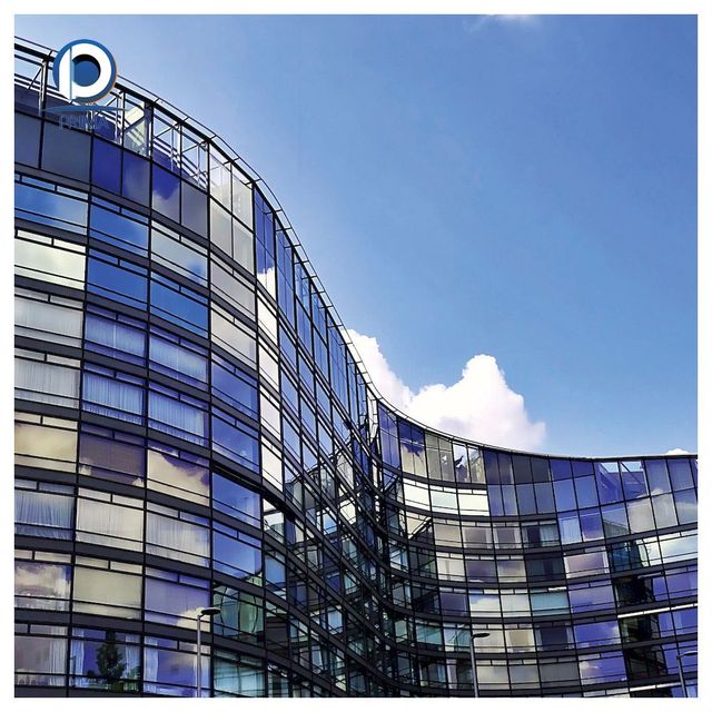 Glass Curtain Wall Customized Commercial Unitized Skyscraper Aluminum Windows System Glass Curtain Wall