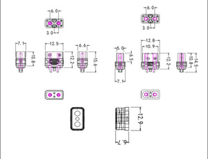 Conector Antichispas QS2 con Pin de Señal de 3 Pines, Reemplazo Seguro para XT30 en Drones FPV y Coches RC (15A-30A) - Product Image 5