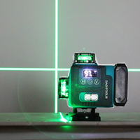 Niveau laser horizontal professionnel pour la construction 4D 16 lignes Mesure laser horizontale