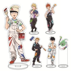 Set de 6 Figuras Acrílicas de Personajes de Anime Mob Psycho 100, Diseño OEM/ODM, Adorno de Escritorio - Product Image 1