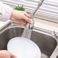 Filtre de robinet rotatif anti-éclaboussures multifonctionnel pour évier de cuisine et salle de bain, accessoires rotatifs de haute qualité