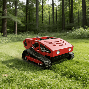 Cortadora <span class=keywords><strong>de</strong></span> Césped a Gasolina con Control Remoto y Diseño <span class=keywords><strong>de</strong></span> Orugas para una Apariencia Uniforme del Césped en Campos <span class=keywords><strong>de</strong></span> Golf - Product Image 5