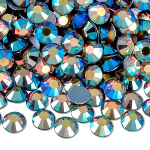 Strass en verre à dos plat SS6 OLeeya, cristaux étincelants, pierres à dos plat en verre, strass non thermocollants pour créations DIY - Product Image 3
