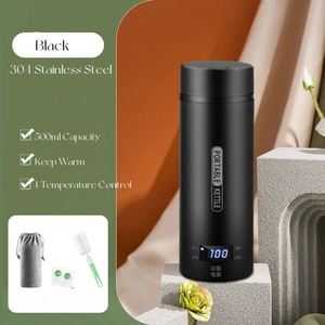 Kingze New Arrivals Customized Tea Coffee <b>Kettle</b> Water Boiler 500ml Portable Electric <b>Kettle</b> With 4 <b>Temperature</b> <b>Control</b> - Product Image 6