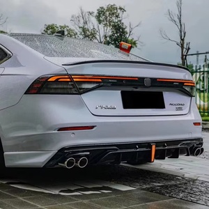 Accessoires automobiles pour Accord 11e génération : Kit de lèvres de spoiler avant, lèvres de spoiler arrière, jupes latérales, kit de tuning sport spécial, plaque de spoiler arrière - Product Image 5