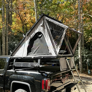 Carpa de techo rígida de aluminio para 4 personas, carpa de techo rígida para 4x4, carpa plegable para techo de coche para acampar - Product Image 5