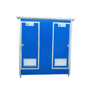 Salle de <span class=keywords><strong>douche</strong></span> préfabriquée en acier compacte, <span class=keywords><strong>transportable</strong></span> et mobile, construite en usine, <span class=keywords><strong>douche</strong></span> extérieure avec utilisation de toilettes - Product Image 2