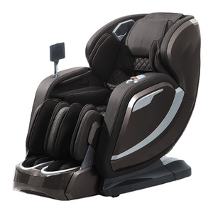 Zhouqi 4D SL Corps Complet Airbag Zéro Gravité Relax Maison Chaise De Massage <span class=keywords><strong>Électrique</strong></span> Fonction Musicale Pas Cher En Cuir PU Relax Fauteuils - Product Image 2