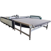 Machine de découpe de tissu CNC à commande informatique pour tissu textile vêtement cuir