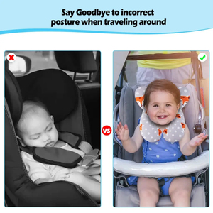 Nouvelles oreillères de protection en U pour bébé, soutien-tête et cou pour siège auto, pour nouveau-nés et enfants, produit de sécurité extérieur - Product Image 2