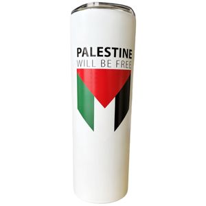 Tumbler personalizzato Palestine personalizzato in acciaio inossidabile 20oz tazze kefiah - Product Image 4
