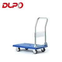 DLPO-chariot de rangement à main pliable, pour atelier, chariot robuste, plate-forme pliable, pour entrepôt