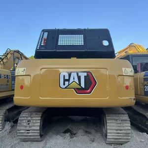 Machinerie d'ingénierie et de construction d'occasion, excavatrice sur chenilles lourde CAT326 de 26 tonnes, Caterpillar d'origine avec certification EPA CE - Product Image 1
