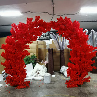 Arches en Soie Artificielle pour l'Arbre de Mariage, Fausses Fleurs de Sakura, Plantes à Fleurs de Cerisier, Décoration de Jardin, J19