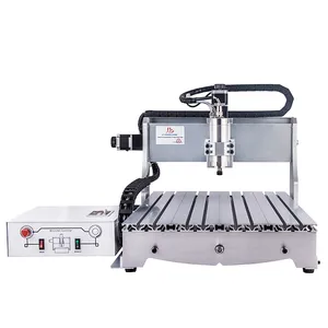 Grabador de enrutador CNC 6040Z Máquina de grabado y fresado de 3 ejes con husillo de refrigeración por agua VFD de 1500W 600mm * 400 Rango DE TRABAJO 220V