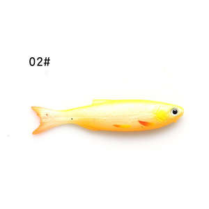 Nouveau design 3D Swing Roach Shad <span class=keywords><strong>leurre</strong></span> souple 9cm/7g artificiel PVC caoutchouc requin poisson pour la carpe brochet pêche bar Shad rivière utilisation - Product Image 6