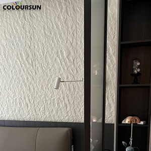 Decoración <span class=keywords><strong>de</strong></span> Pared <span class=keywords><strong>de</strong></span> Piedra Flexible, Aislamiento Acústico, Reducción <span class=keywords><strong>de</strong></span> Ruido para Hoteles, Posadas y Complejos, Superficie Curva, Piedra Artificial - Product Image 1