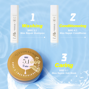 Succsion all'ingrosso Private Label prodotti per la cura dei capelli riparazione lisciante naturale olio di cocco biologico maschera per capelli - Product Image 4