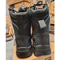 Bottes tactiques noires pour hommes, montantes, pour l'été, l'entraînement en jungle, la randonnée en extérieur et le désert