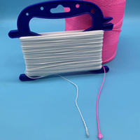 Corde d'emballage cadeau de corde tressée en polypropylène rose de haute qualité pour bricolage fil tressé Mason ligne cordes filetées
