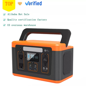 Máy Phát Điện Di Động Ngoài Trời 500W Máy Phát Điện Pin Cắm Trại + Tấm Năng Lượng Mặt Trời 60W Linh Hoạt Ngoài Trời Gấp Gọn Được 60W - Product Image 1